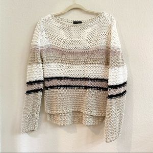 Rag Bone Chunky Knit Cotton Linen 